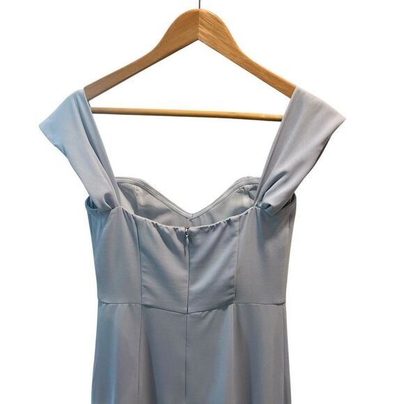 Hello Molly Dear Emilia Blushing Cinderella Maxi Dress Blue NWT Size Medium - Picture 5 of 11